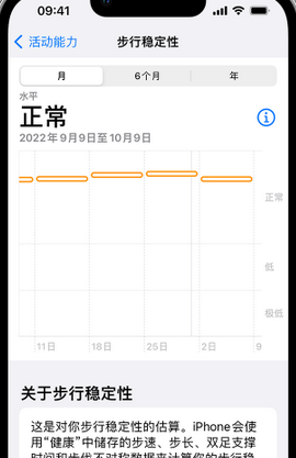 代县iPhone手机维修如何在iPhone开启'步行稳定性通知'