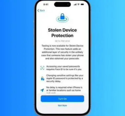 代县苹果授权维修店分享被盗设备保护功能开启方法 