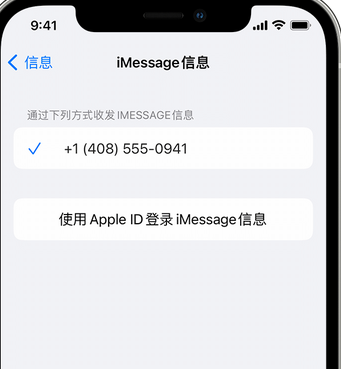 代县apple维修iPhone上无法正常发送iMessage信息 